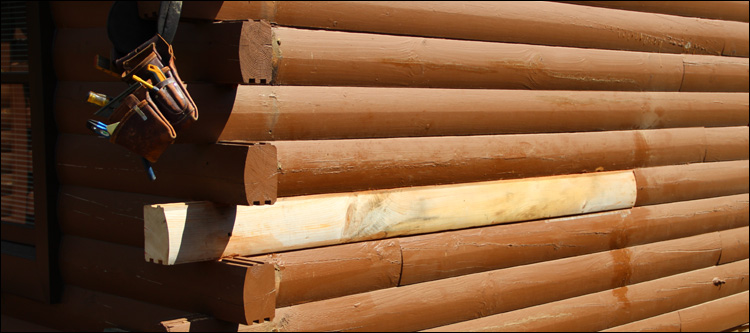 Log Home Damage Repair  Clay County, Alabama