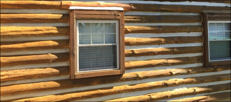Log Home Whole Log Replacement  Delta, Alabama